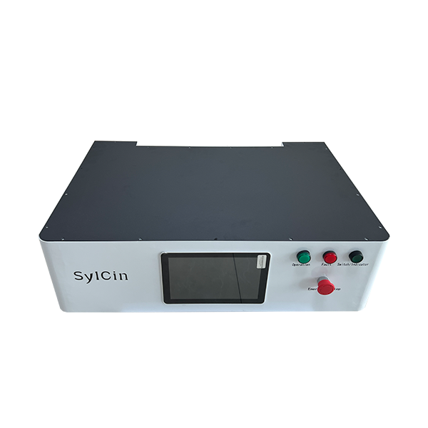 Front view of high voltage box for 537V solar energy battery system.